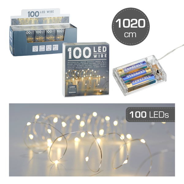 [CEP-73636] Lichterkette Mikro, 100 LED, 1000cm