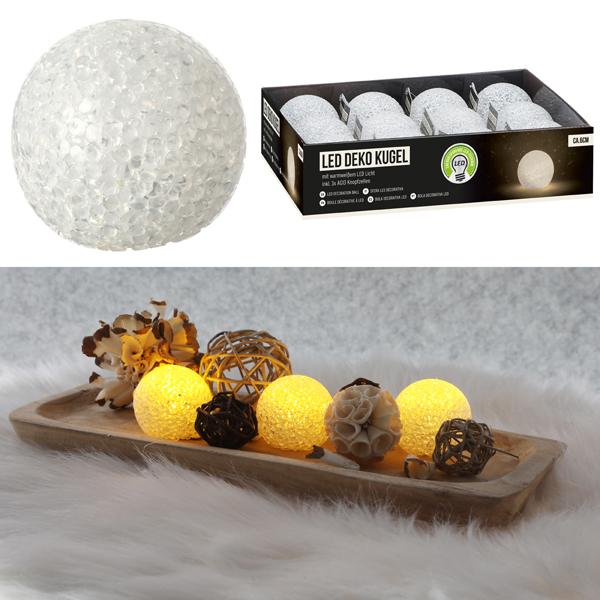 [CEP-94023] LED Deko Kugel "Soft", XS, 6cm