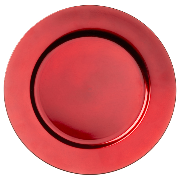 [CEP-11983] Dekoteller, rot, ca. 33 cmD