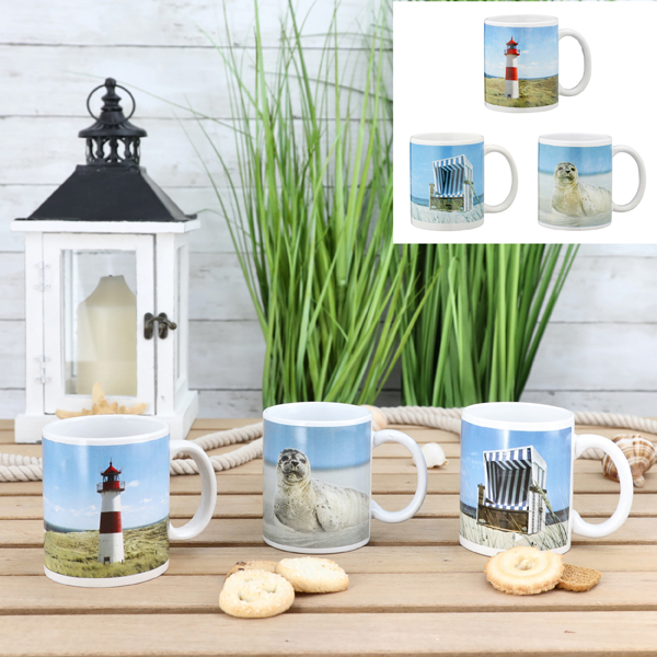Becher "Maritim", 3/s, 9,5cm