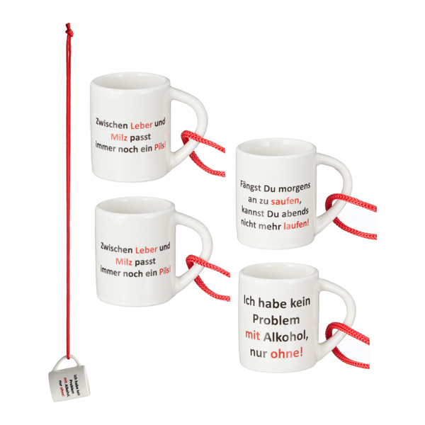 [CEP-26582] Minitasse XL m. Spruch, zum Umhängen, 4/s