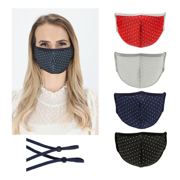 [CEP-80976] Mund-Nasen-Maske Dots , 4/s