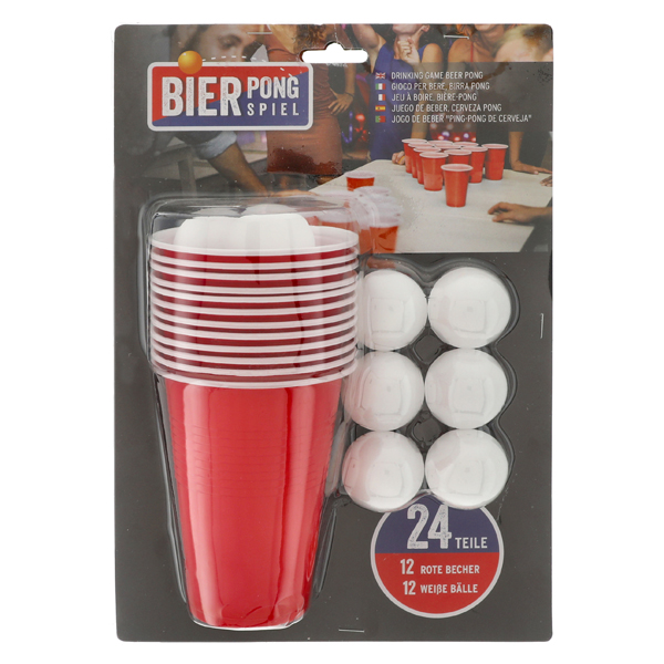 [CEP-60747] Trinkspiel "Bierpong", 24tlg