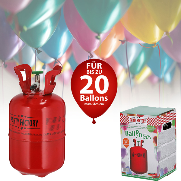 [CEP-81436] Helium Ballongas für ca. 20 Ballons