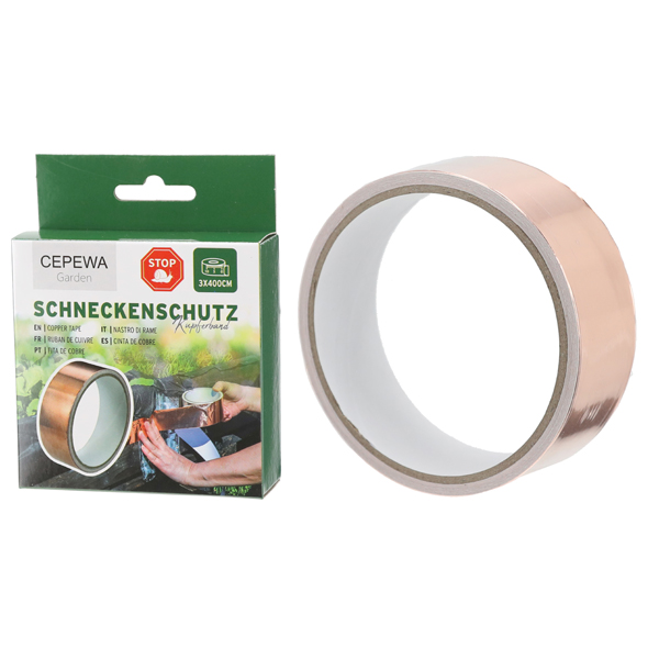[CEP-65889] Schneckenschutz, Kupferband, 3x400cm