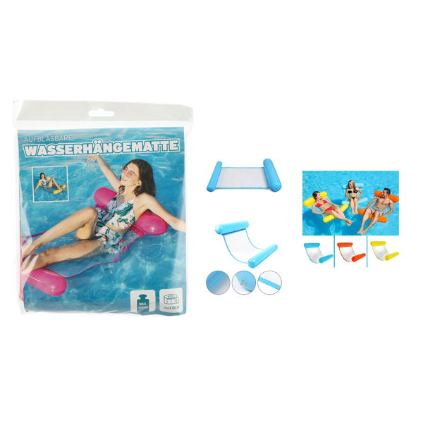 [CEP-65955] Aufblasbare Wasserhängematte, 3/s, ca. 100x70cm