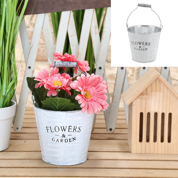 [CEP-45456] Eimer Flowers & Garden, 16,5x15cm