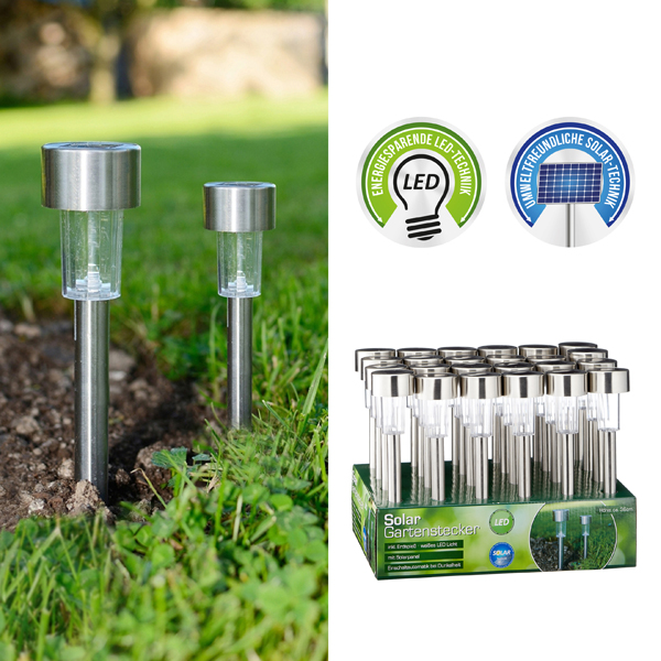 [CEP-41640] Gartenstecker LED "Solar" 36x5,5cm