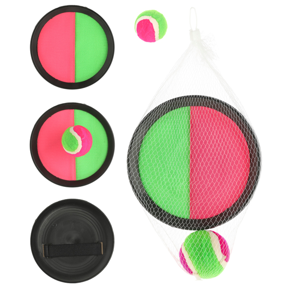 [CEP-66671] Klettballspiel, 3tlg., ca. 18cmD