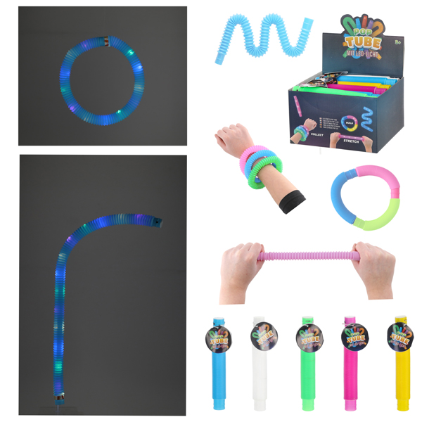 [CEP-82309] LED Stretch Pop Tube, 6/s, ca, 20cmL