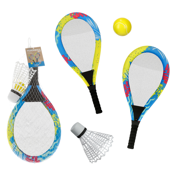 [CEP-91623] Federball Set XXL, bunt ,  ca. 55x26cm